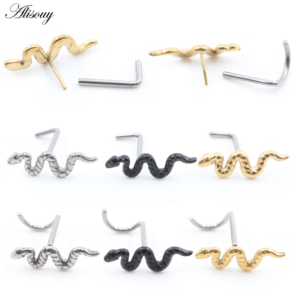 Body Jewelry Threadless - Alisouy 1PC G23 Titanium Threadless Twist