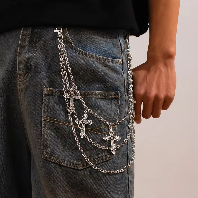 Fashion Punk Metal Pants Chain - đánh giá và giá Qualiti Body Jewelry