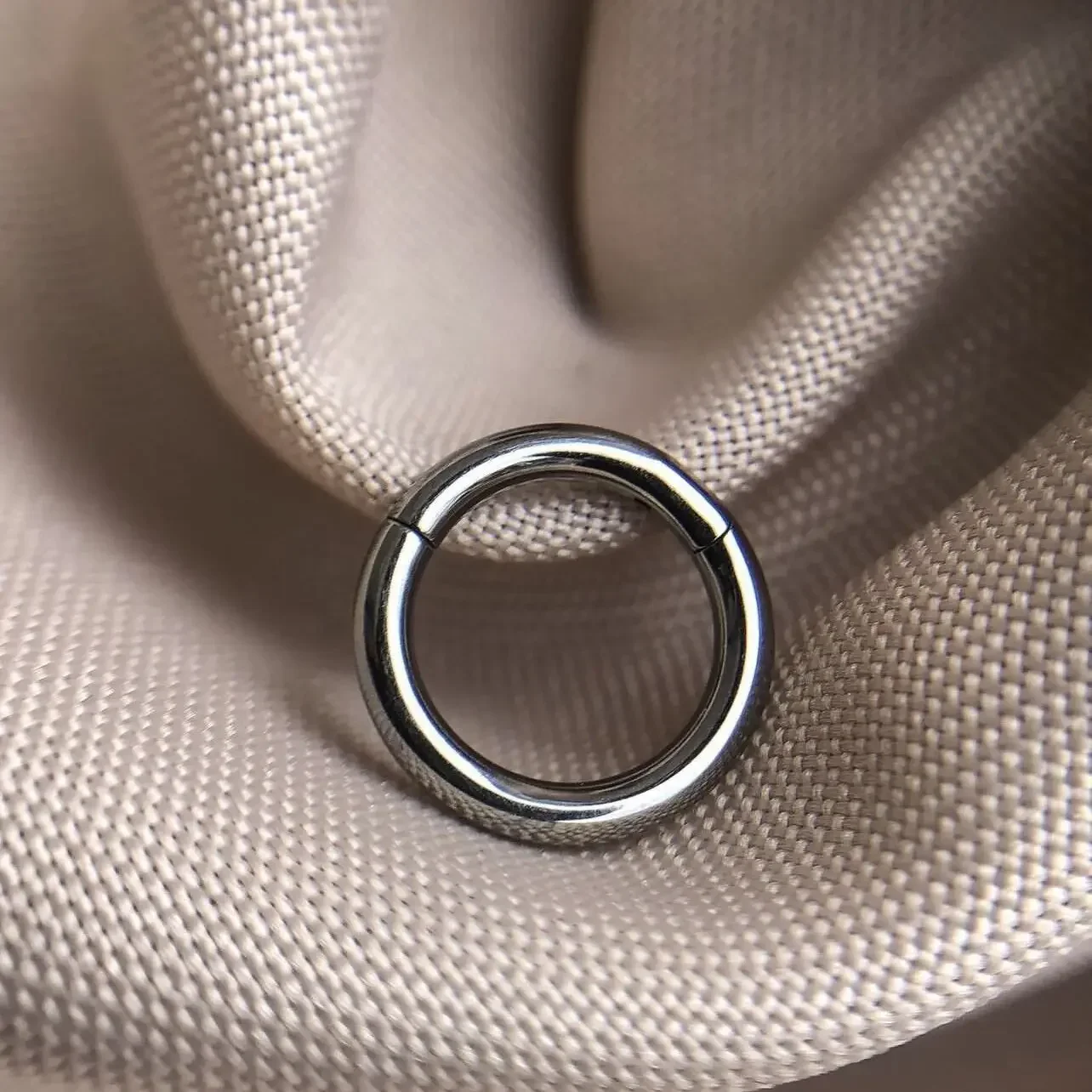 G23 Titanium Nose Ring 14G 16G - đánh giá và giá Septum Clicker Ring