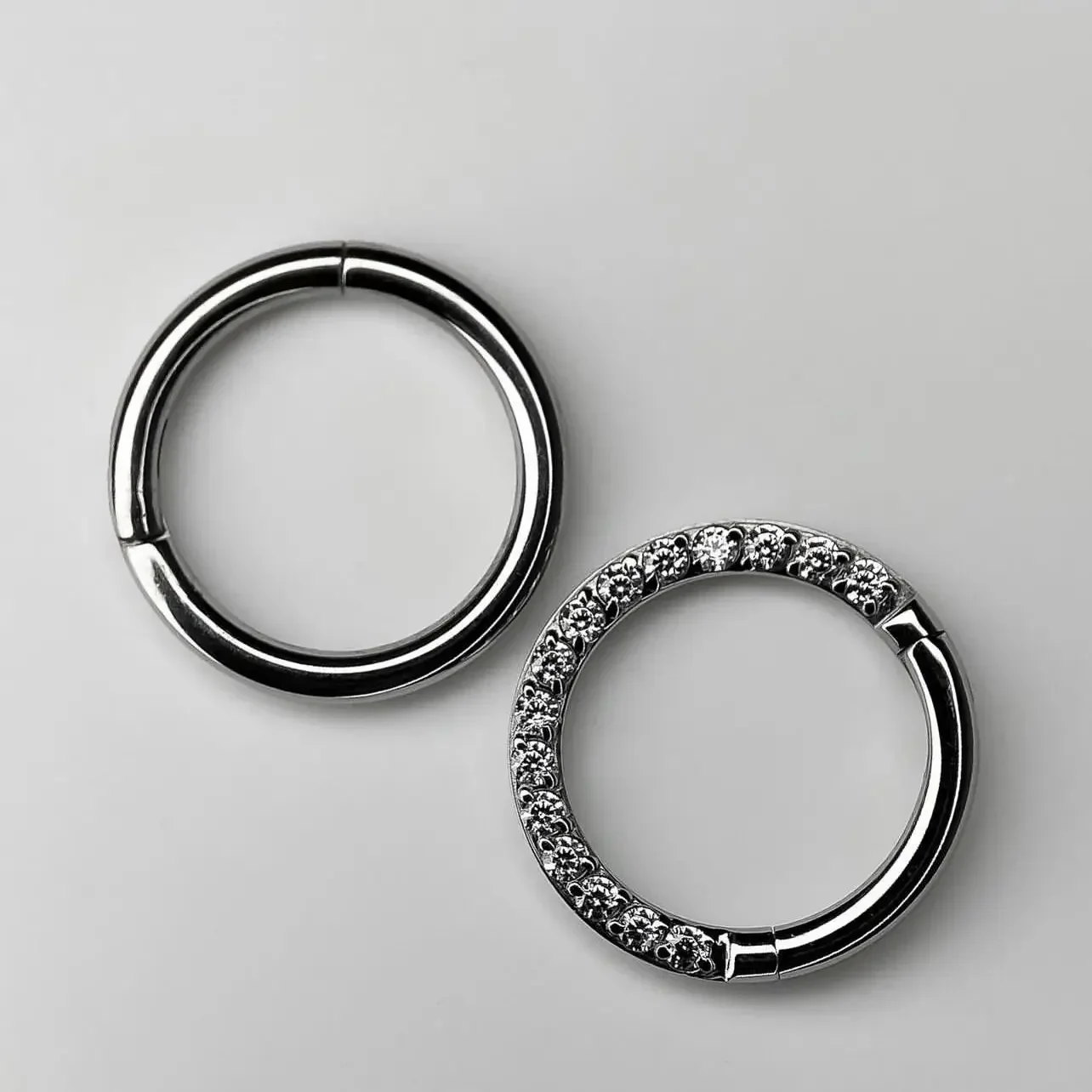 G23 Titanium Nose Ring 14G 16G - đánh giá và giá Septum Clicker Ring