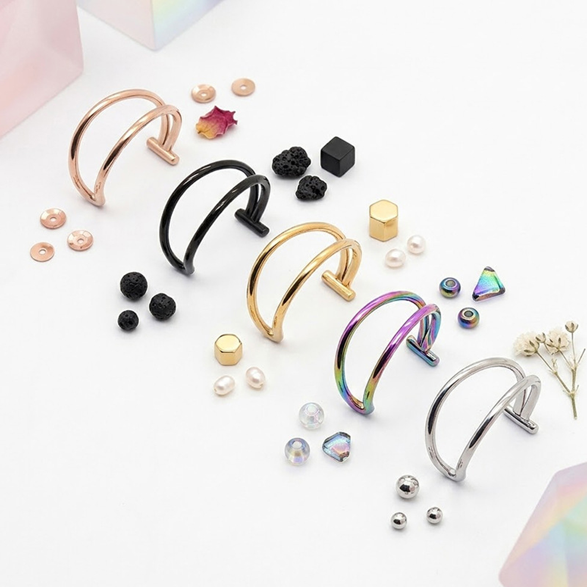 2PCS 20G Fake Nose Ring Set, N - đánh giá và giá Body Jewelry Lip Ring
