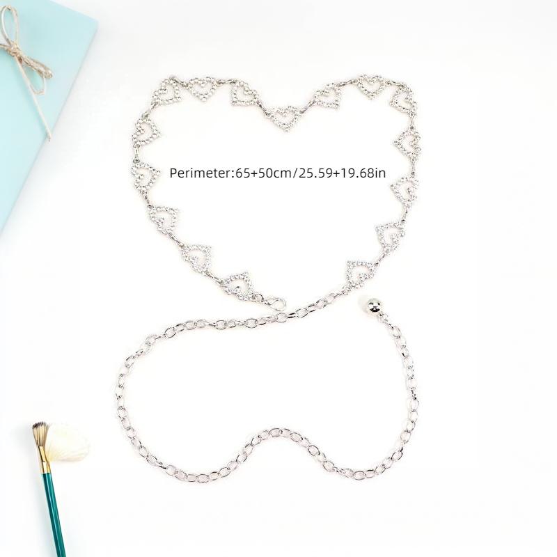 Giftable Rhinestone Heart Wais - đánh giá và giá Body Jewelry Dress