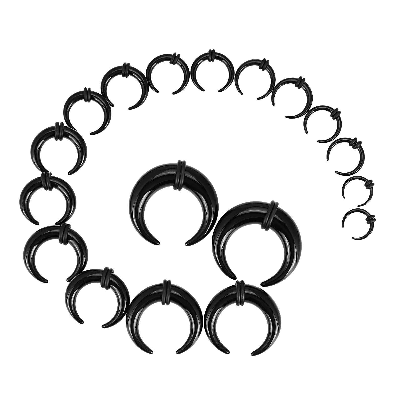 18Pcs Acrylic Septum Pincher T - đánh giá và giá Septum Clicker Ring