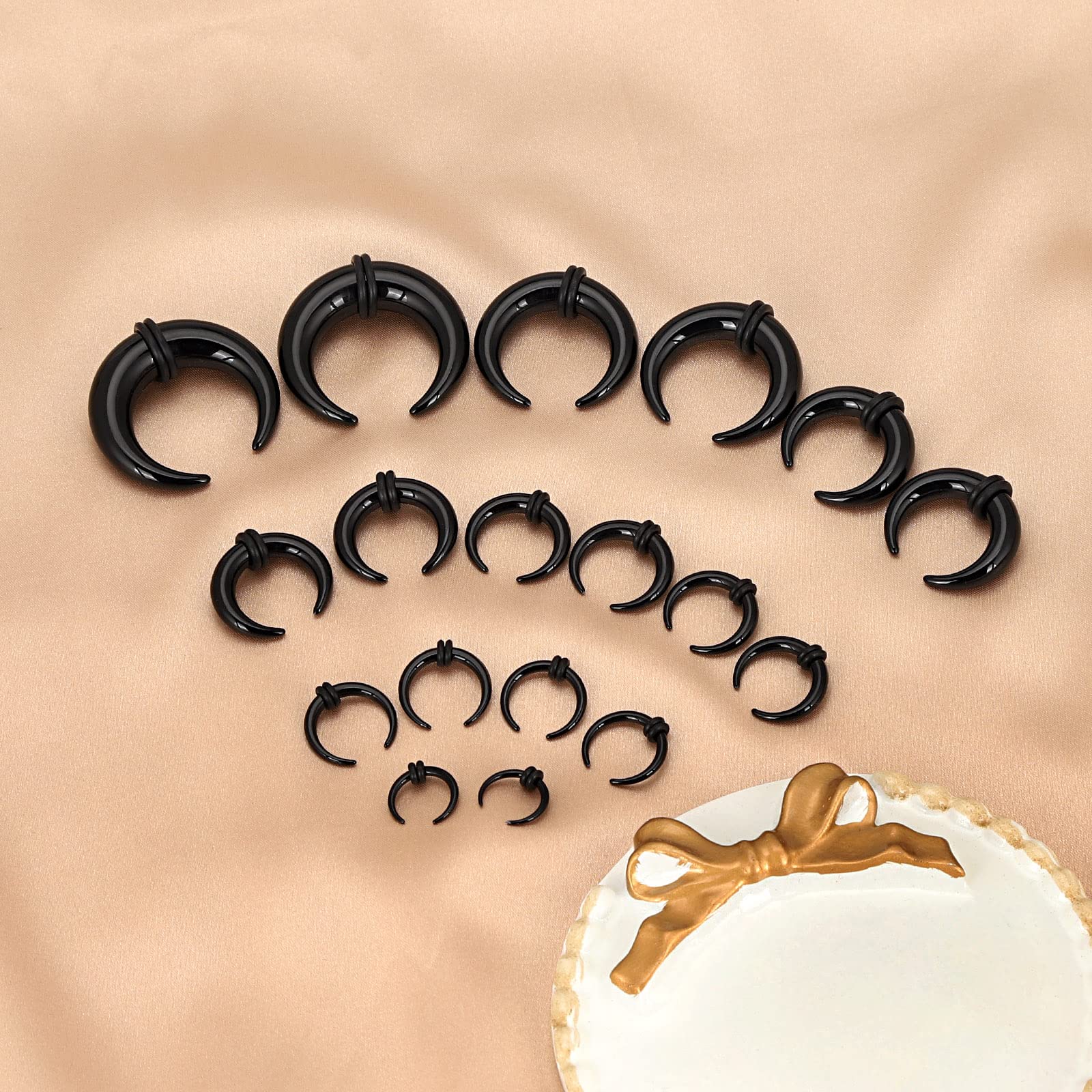 18Pcs Acrylic Septum Pincher T - đánh giá và giá Septum Clicker Ring