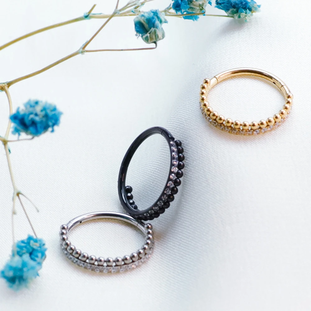 G23 Titan Vách Ngăn Mũi Nhẫn X - đánh giá và giá Septum Clicker Ring