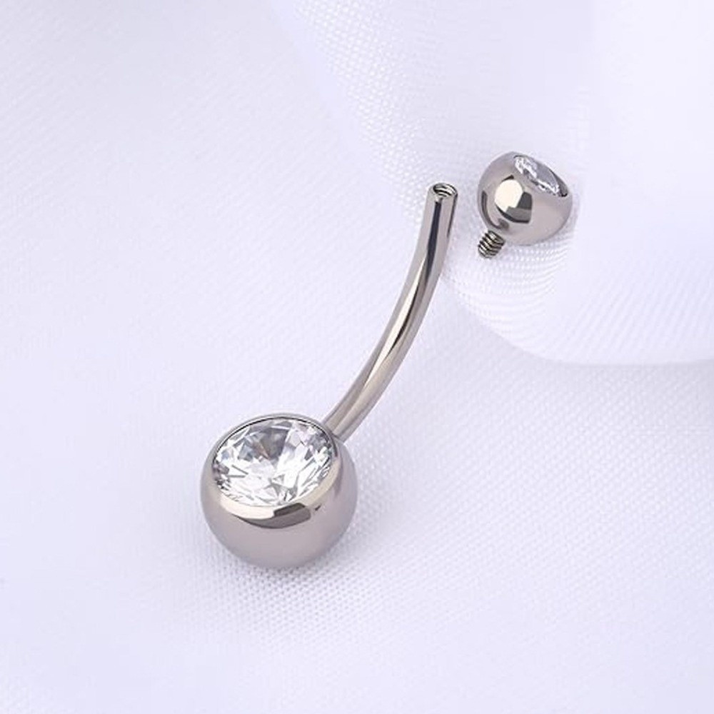 High Quality Titanium Material - đánh giá và giá Body Jewelry Belly Button Rings