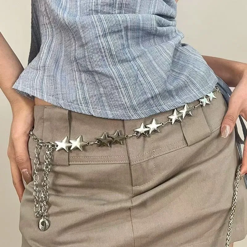Star Chain Belt Western Metal  - đánh giá và giá Body Jewelry Dress