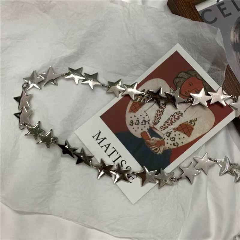 Star Chain Belt Western Metal  - đánh giá và giá Body Jewelry Dress