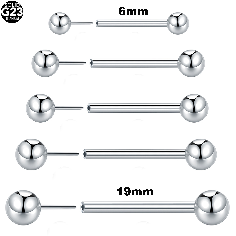 1Pc/5Pcs G23 Titanium Threadle - đánh giá và giá Body Jewelry Threadless