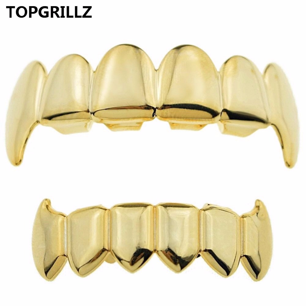 Topgrillz Vàng Mạ Bạc Hip Hop  - đánh giá và giá Body Jewelry Real Gold