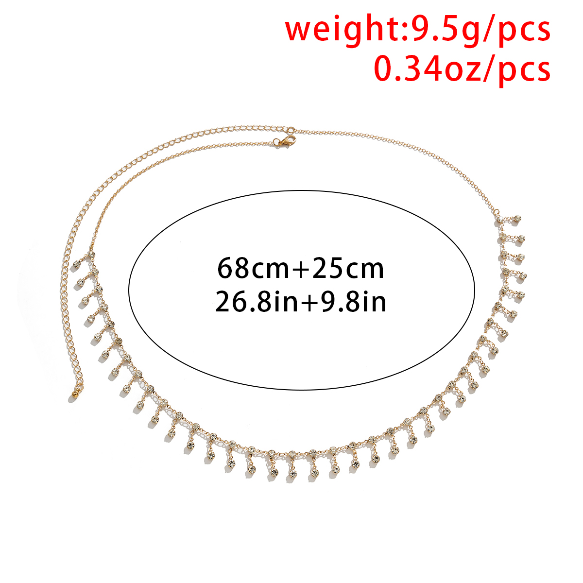 Gợi Cảm Tua Rua Dây Màu Zircon - đánh giá và giá Body Jewelry Art