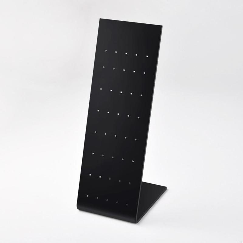 Đen Cao Cấp Hình Chữ L Acrylic - đánh giá và giá Body Jewelry Storage