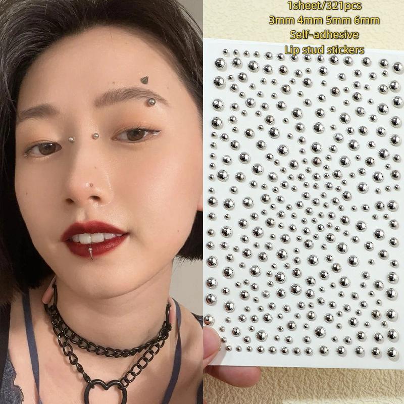321pcs Non Piercing Lip Studs  - đánh giá và giá Body Jewelry Belly Button Rings