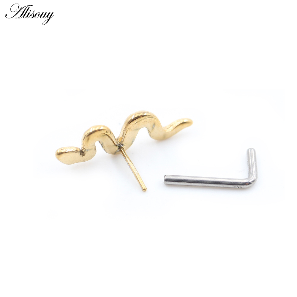 Alisouy 1PC G23 Titanium Threa - đánh giá và giá Body Jewelry Threadless