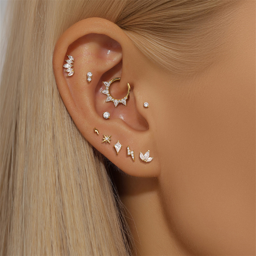 AIDE Real 14K Solid Gold Color - đánh giá và giá Body Jewelry Real Gold