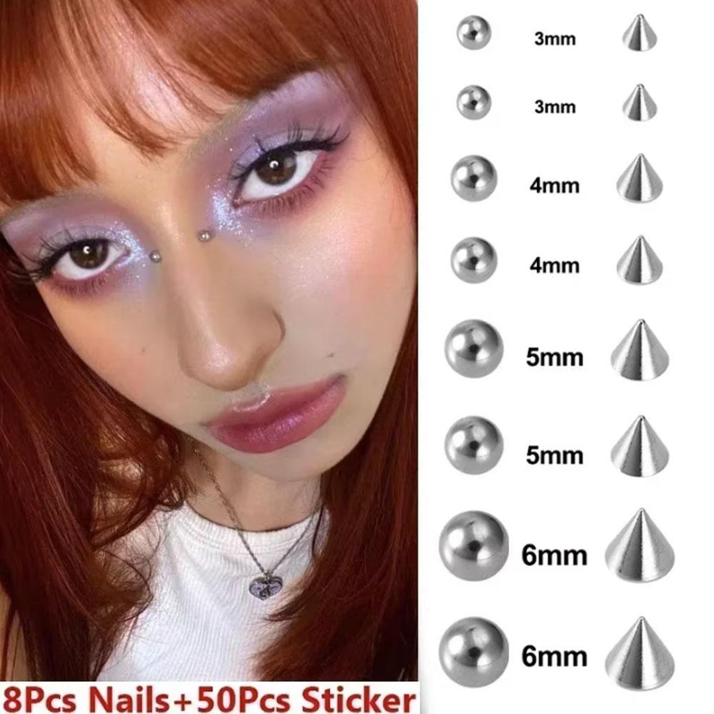 58-180pcs Set Non Piercing Lip - đánh giá và giá Body Jewelry Belly Button Rings