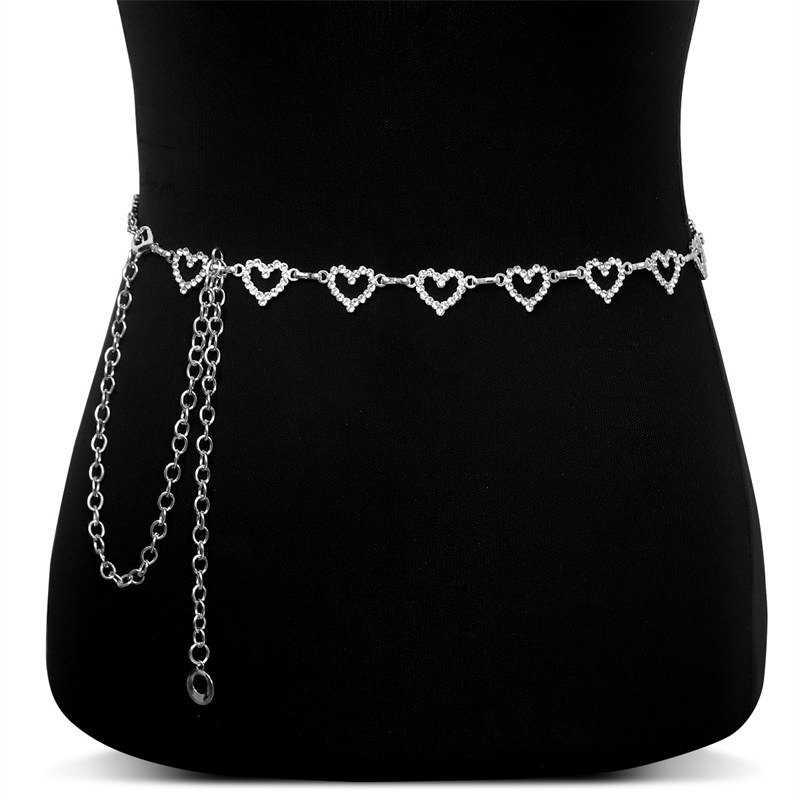 Fashion Rhinestone Heart Waist - đánh giá và giá Body Jewelry Art