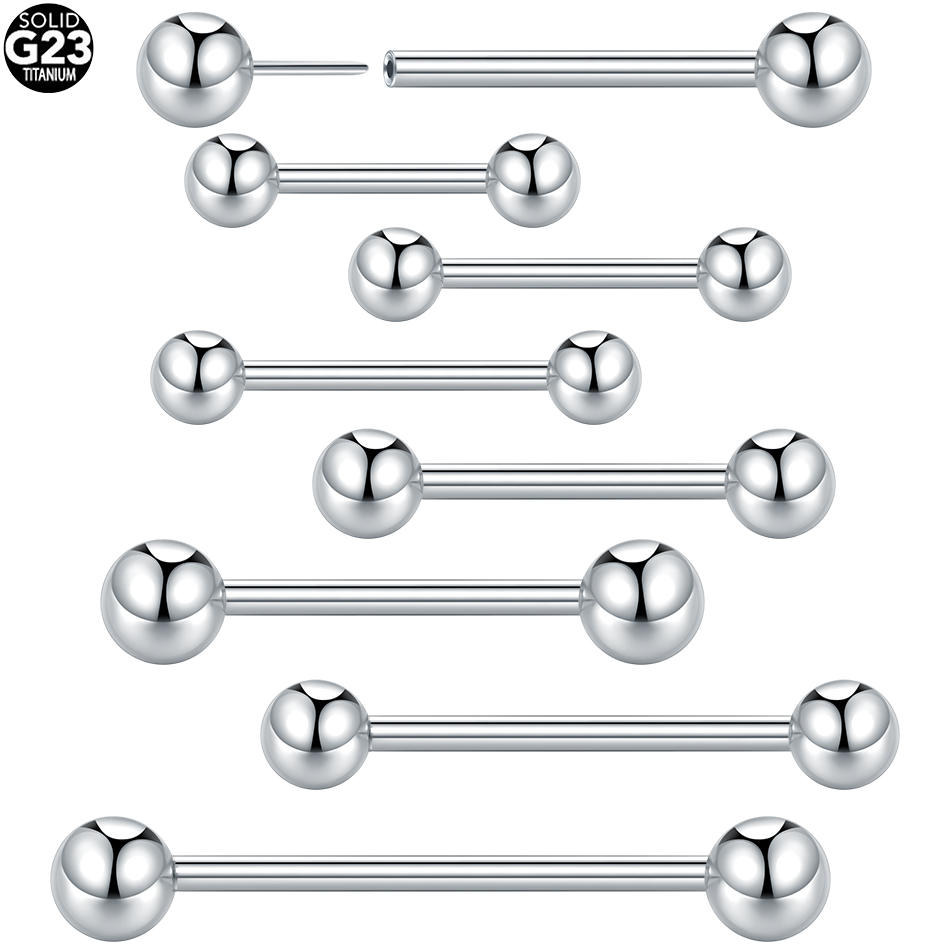 5/10Pcs G23 Titanium Threadles - đánh giá và giá Body Jewelry Threadless