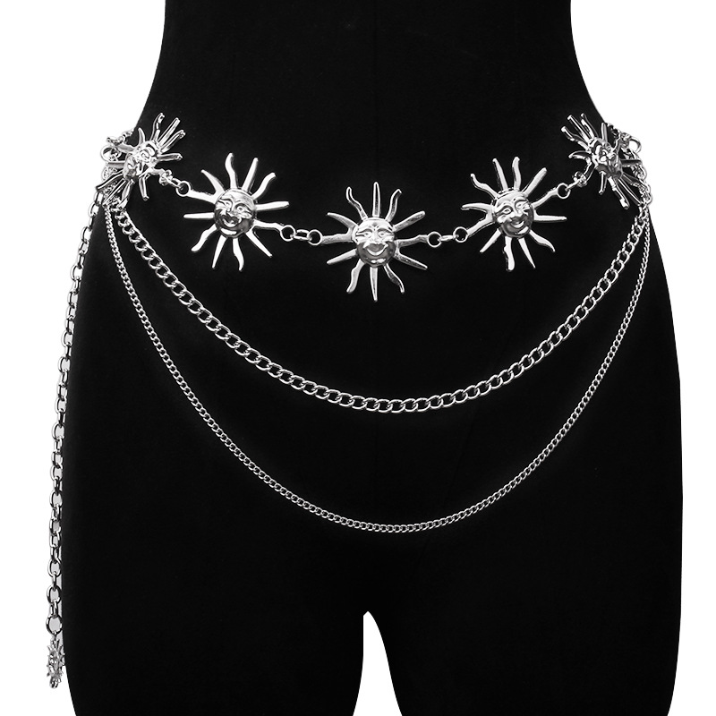 Chunky Multilayer Punk Gothic  - đánh giá và giá Body Jewelry Dress