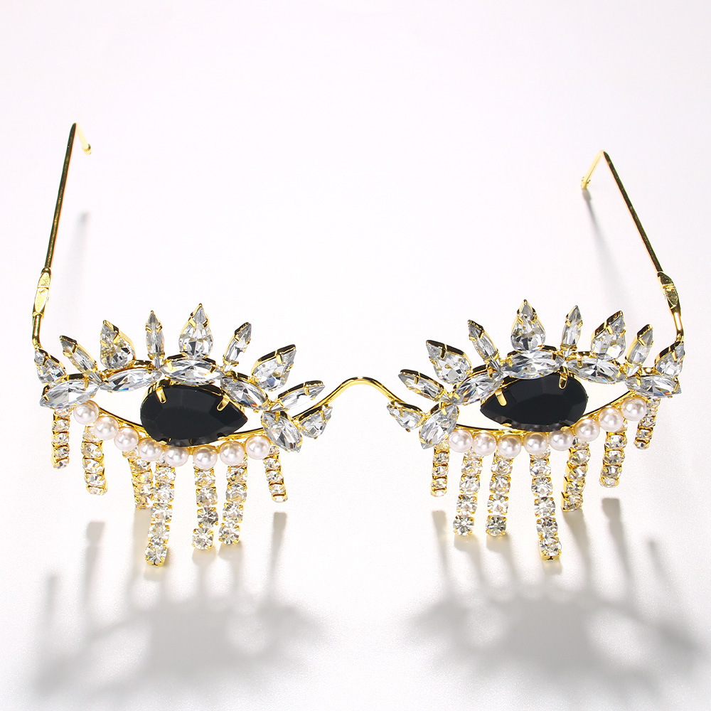 Stonefans Tassel Glasses Frame - đánh giá và giá Body Jewelry Art