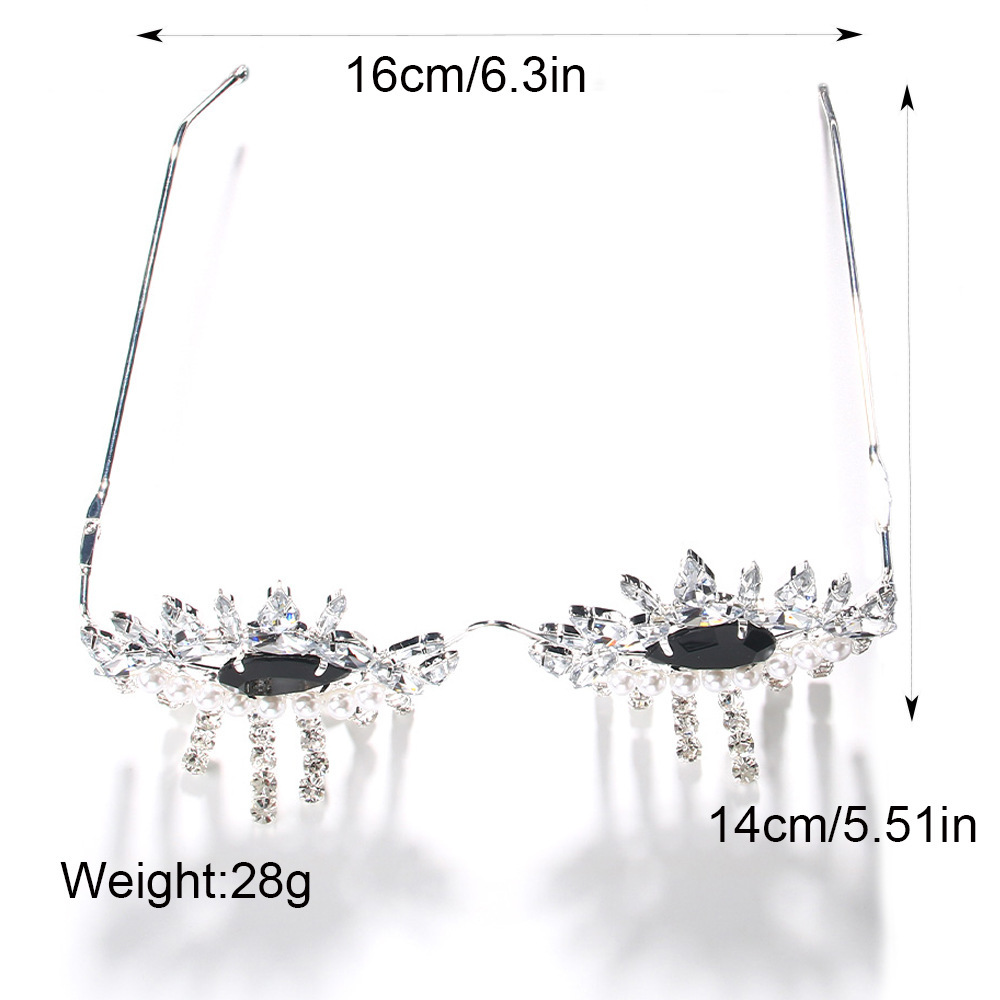 Stonefans Tassel Glasses Frame - đánh giá và giá Body Jewelry Art