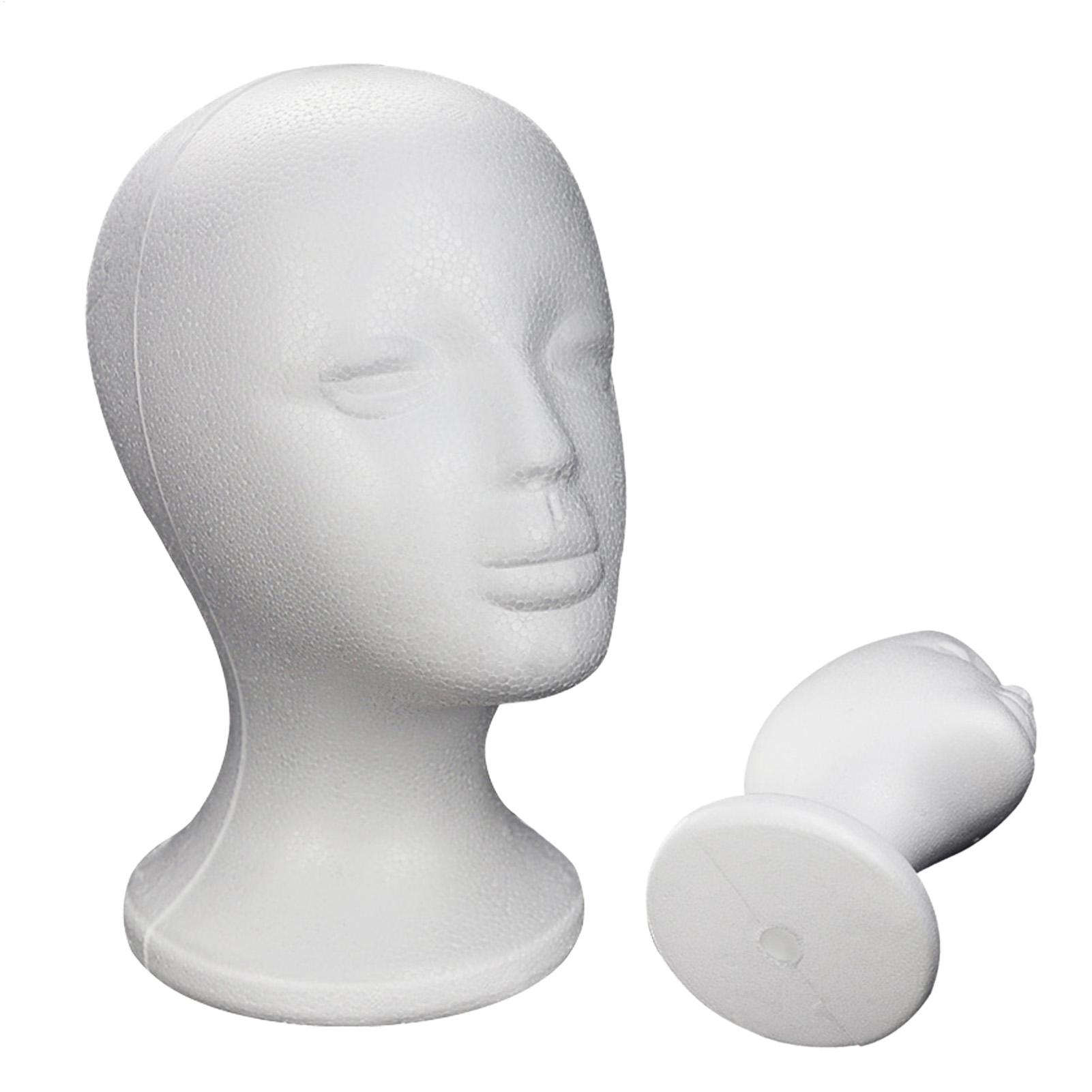 Foam Mannequin Head Female Mod - đánh giá và giá Body Jewelry Storage