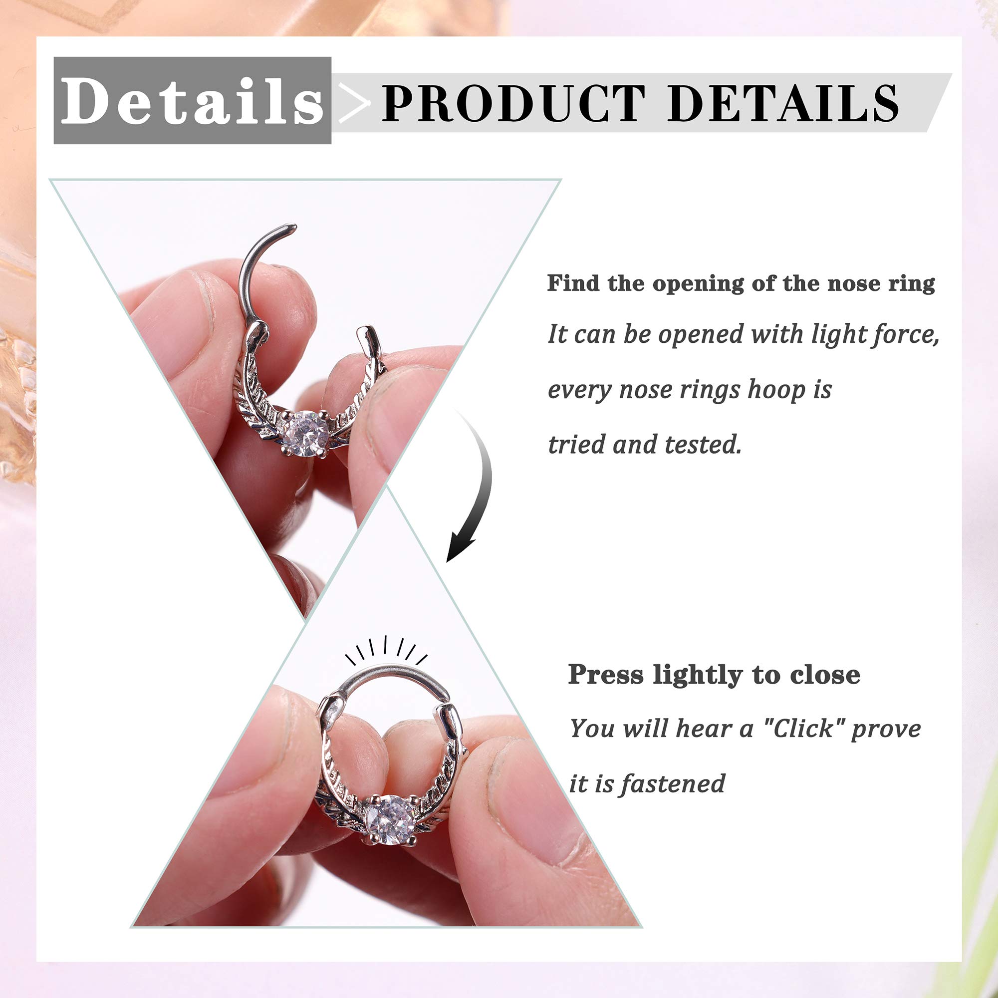 Drperfect 16G Septum Clicker R - đánh giá và giá Septum Clicker Ring