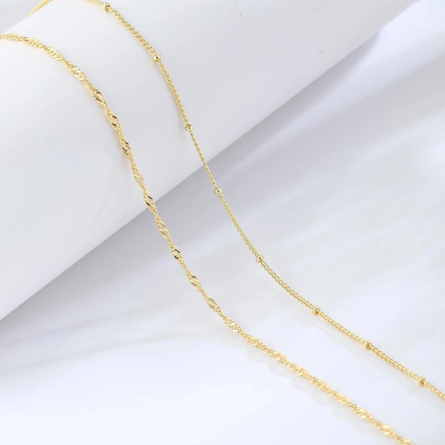 14k Gold Plated 26-33Inch Adju - đánh giá và giá Qualiti Body Jewelry