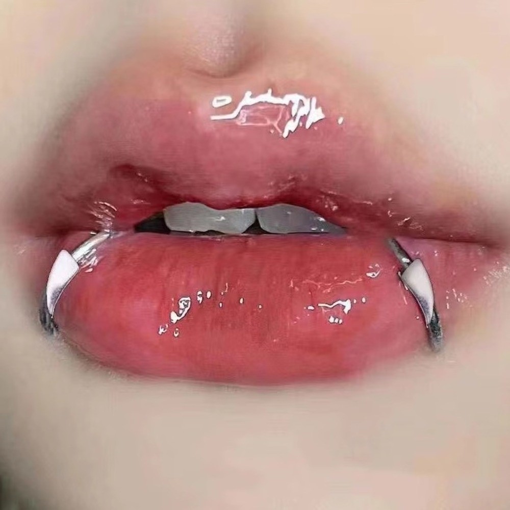 2PCS/Set Exaggerated Fake Lip  - đánh giá và giá Body Jewelry Lip Ring
