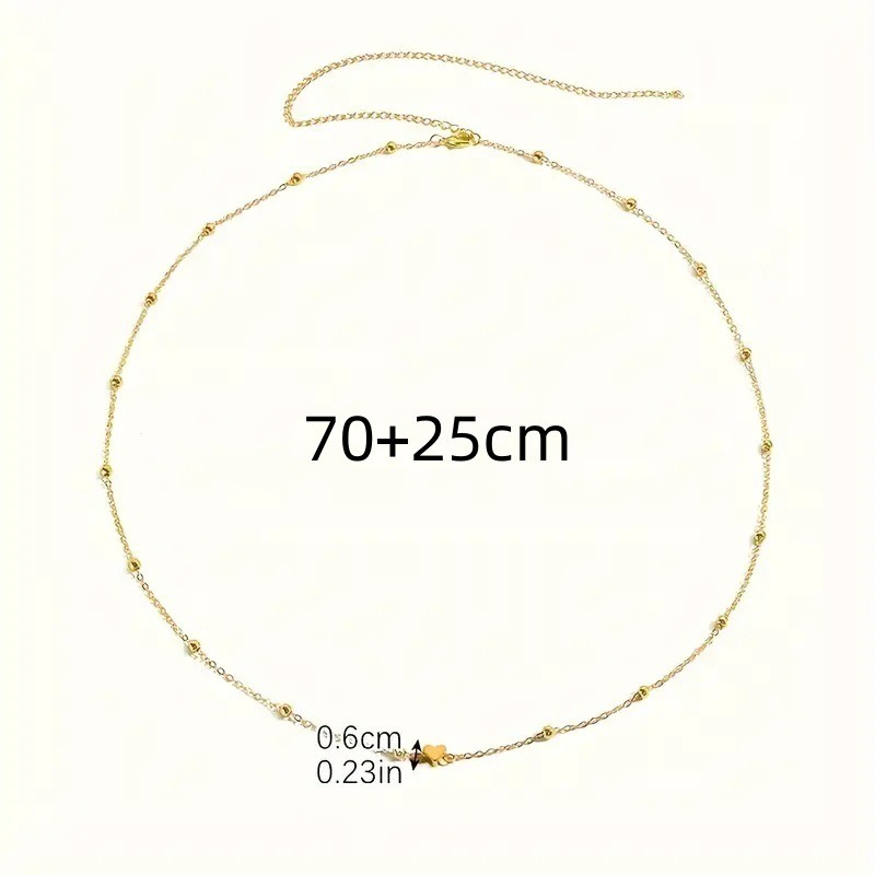 Dainty Gold Heart Waist Chain  - đánh giá và giá Qualiti Body Jewelry