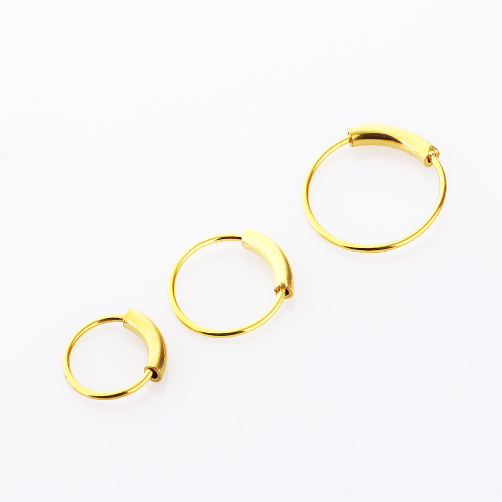 3pcs/lot 316L Surgical Steel S - đánh giá và giá Body Jewelry Lip Ring