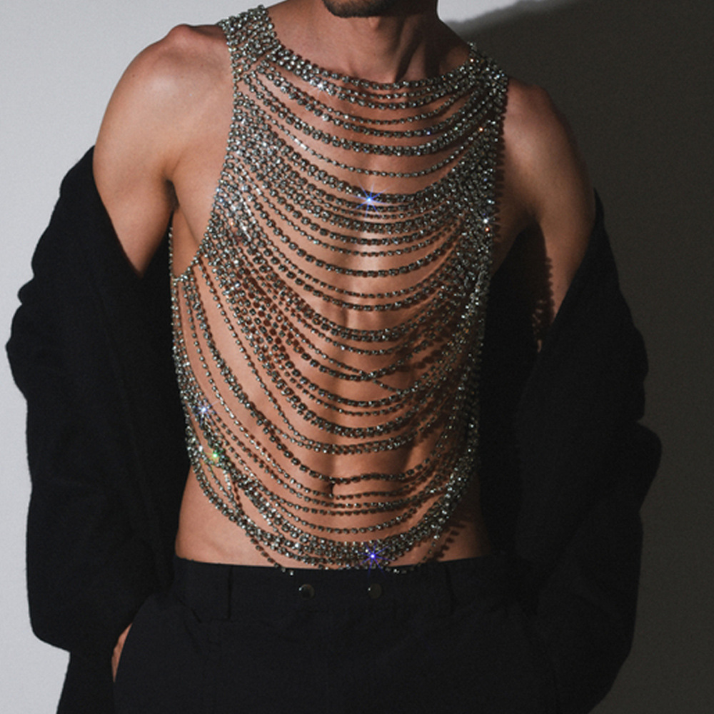 Fashion Luxurious Bling Men Wo - đánh giá và giá Body Jewelry Art
